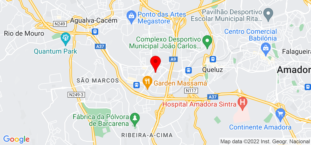 Rodolfo Farinha - Lisboa - Sintra - Mapa