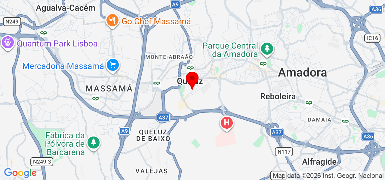 Amélia de Sousa - Lisboa - Sintra - Karte