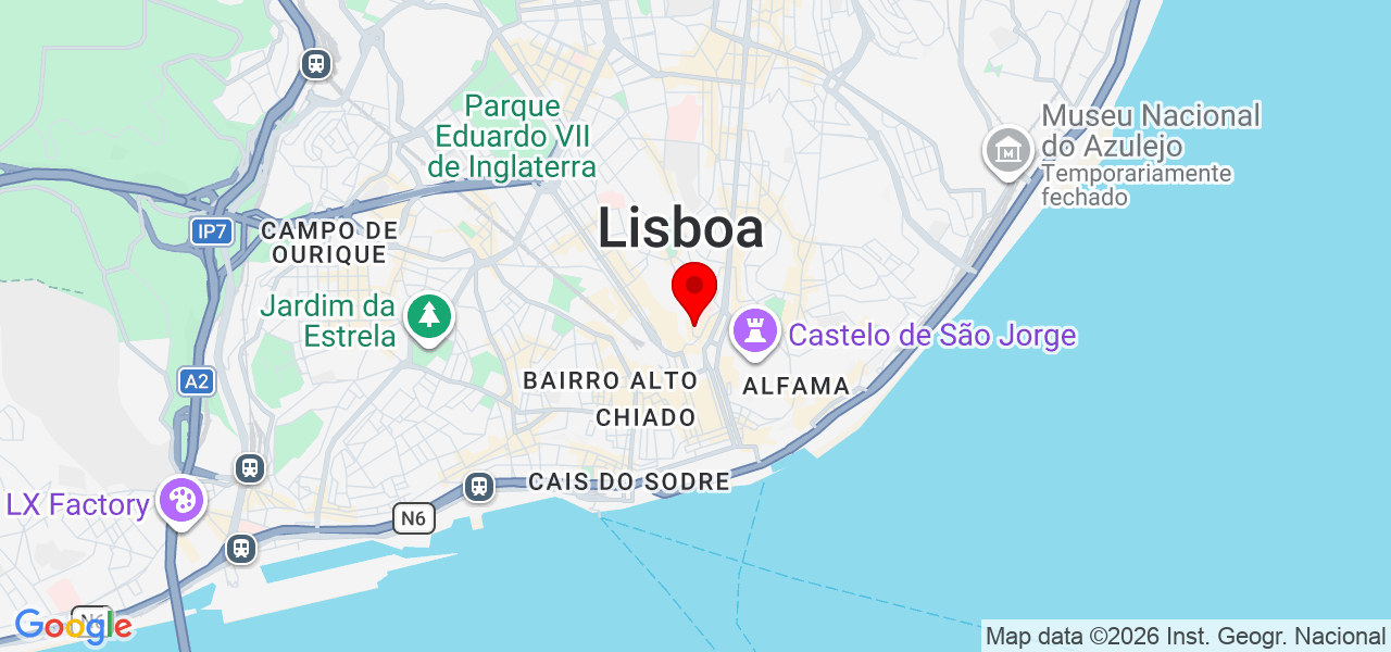 Engenheiro na área ventilação - Lisboa - Lisboa - Mapa