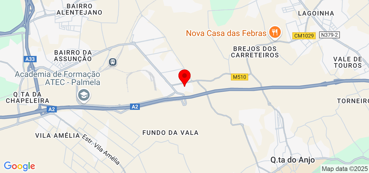 Monteiro - Setúbal - Palmela - Map
