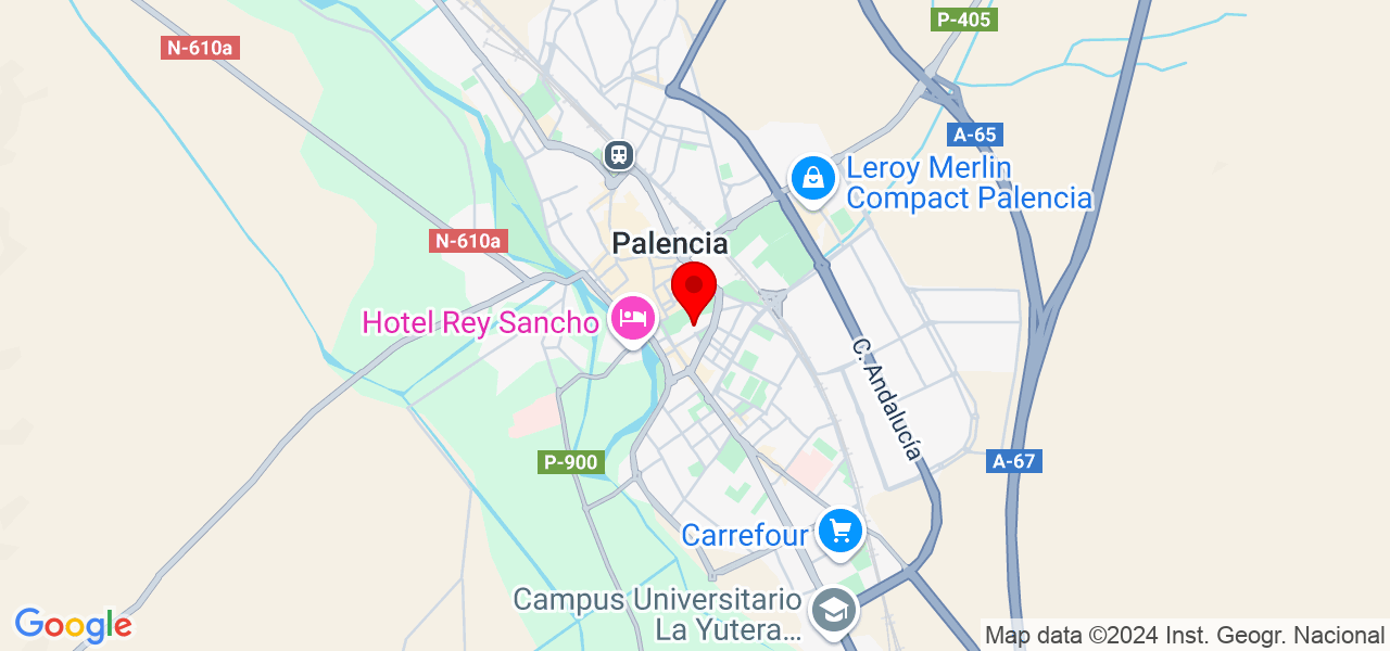 Renault fasa - Castilla y León - Palencia - Mapa