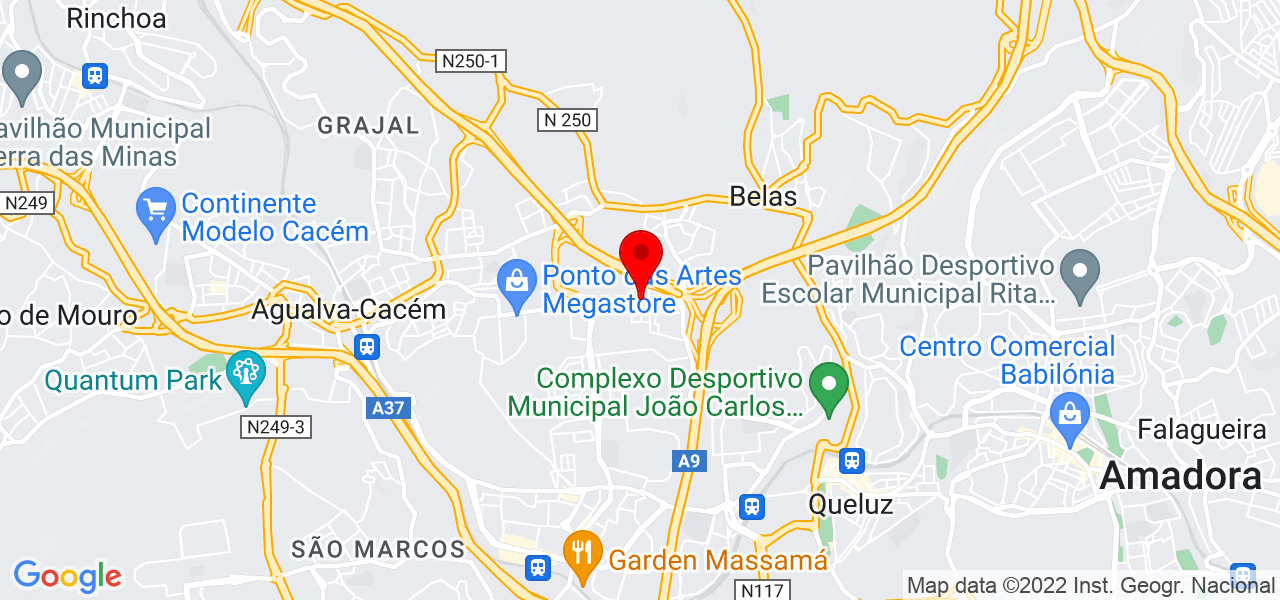 Tom&aacute;s Domingues - Lisboa - Sintra - Mapa