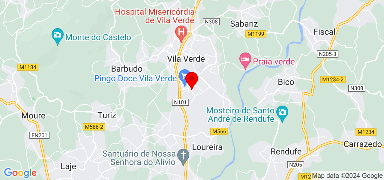 Ajuda Do Contabilista - Braga - Vila Verde - Mapa