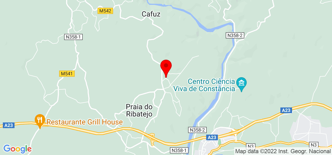 Manuel Pedro Pinh&atilde;o Sirgado - Santarém - Vila Nova da Barquinha - Mapa