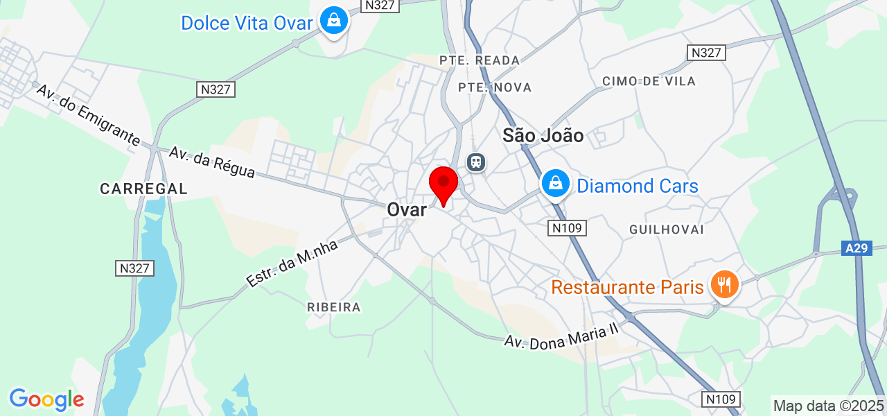 Tiago Correia - Aveiro - Ovar - Mapa