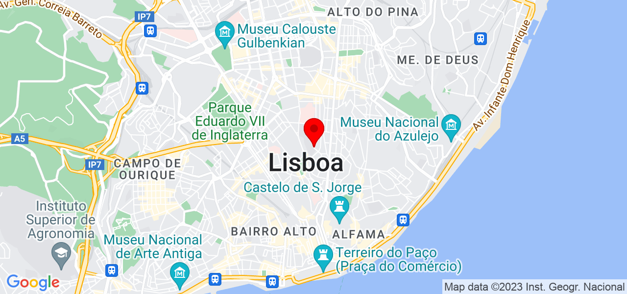 Yasmin Bacchi - Lisboa - Lisboa - Mapa