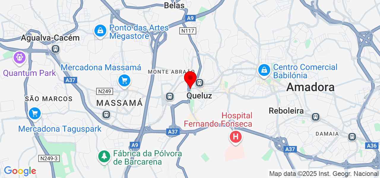 Espaço Urban - Lisboa - Sintra - Map