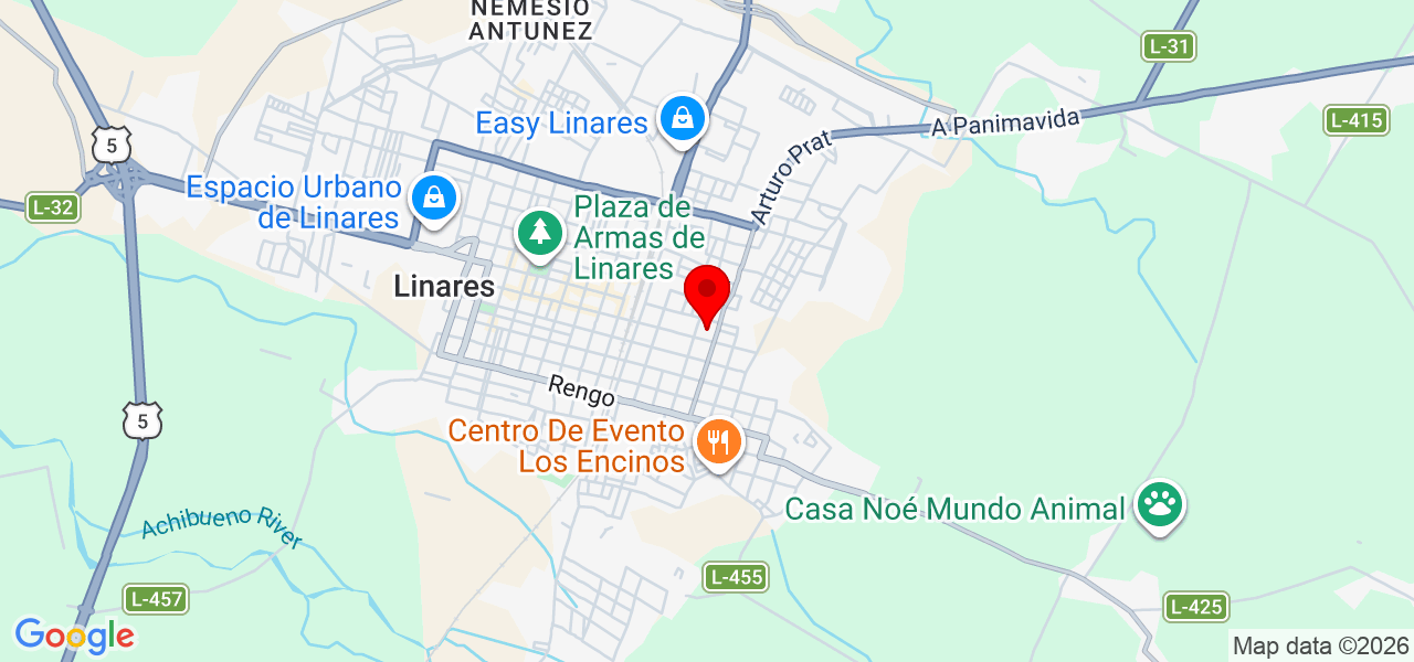 Floriana Floral - Linares - Maule - Linares - Mapa