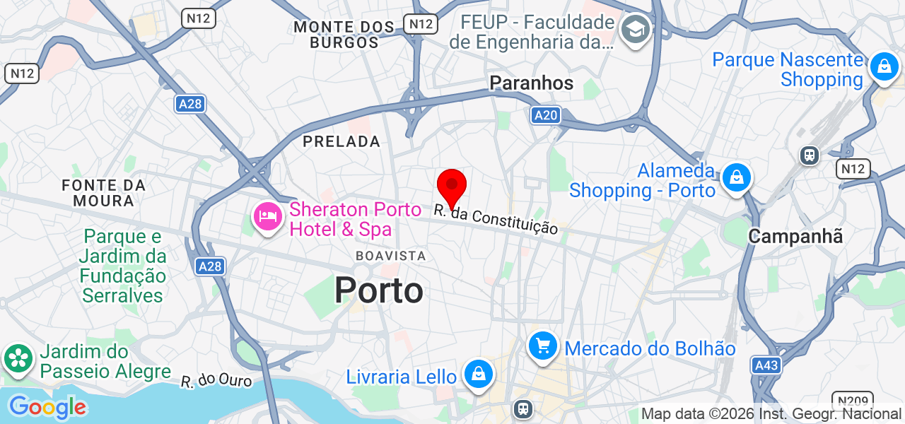 Andrea - Porto - Porto - Map