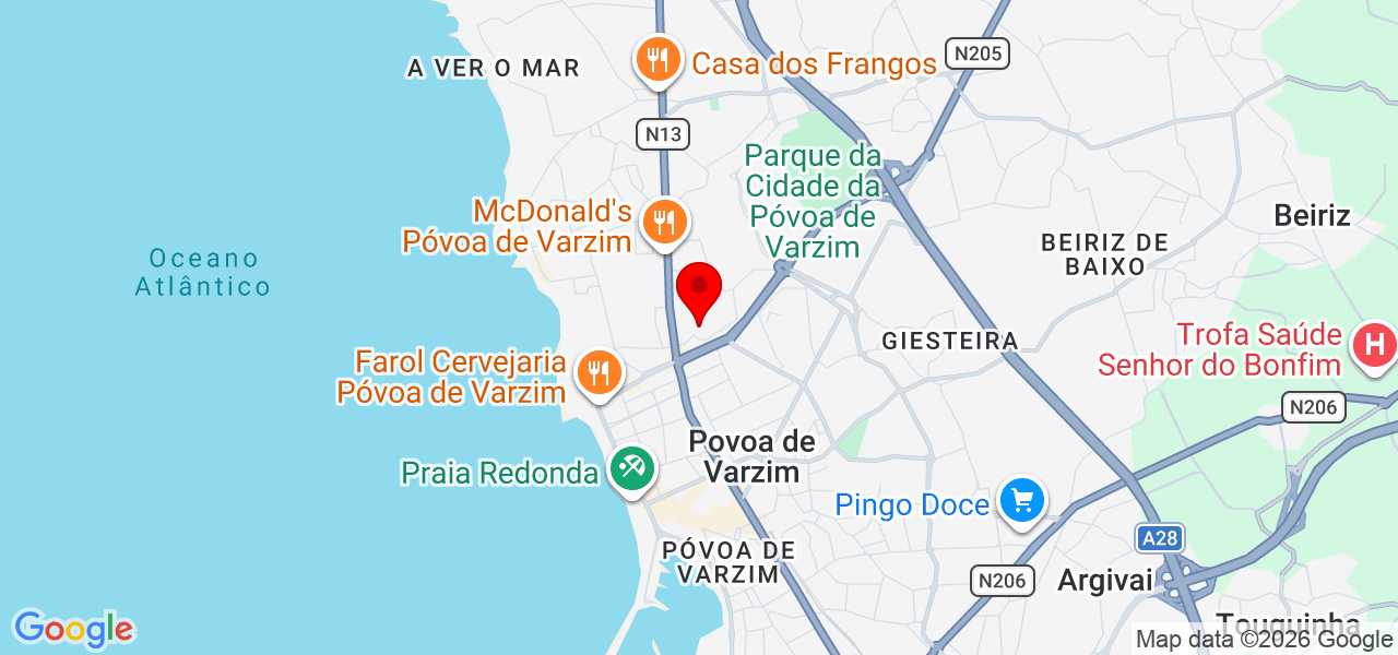 Philippe sampaio - Porto - Póvoa de Varzim - Mapa