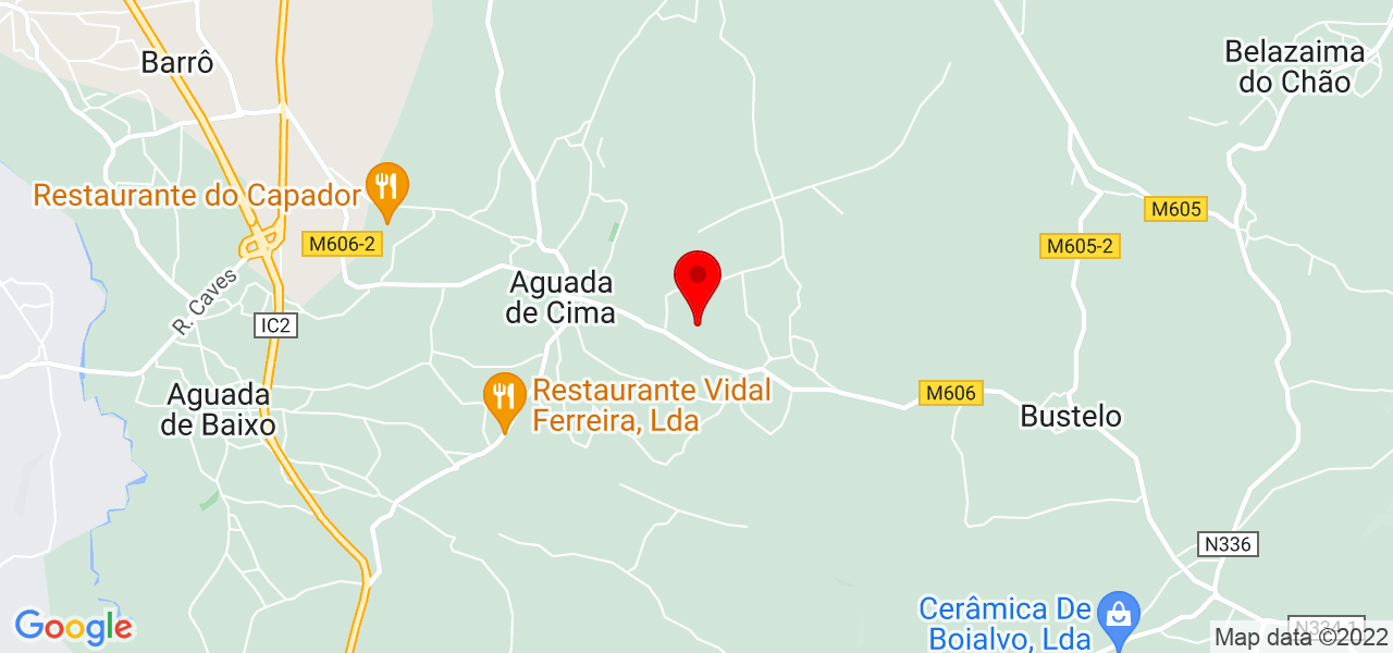 Ricardo Tom&eacute; - Aveiro - Águeda - Mapa