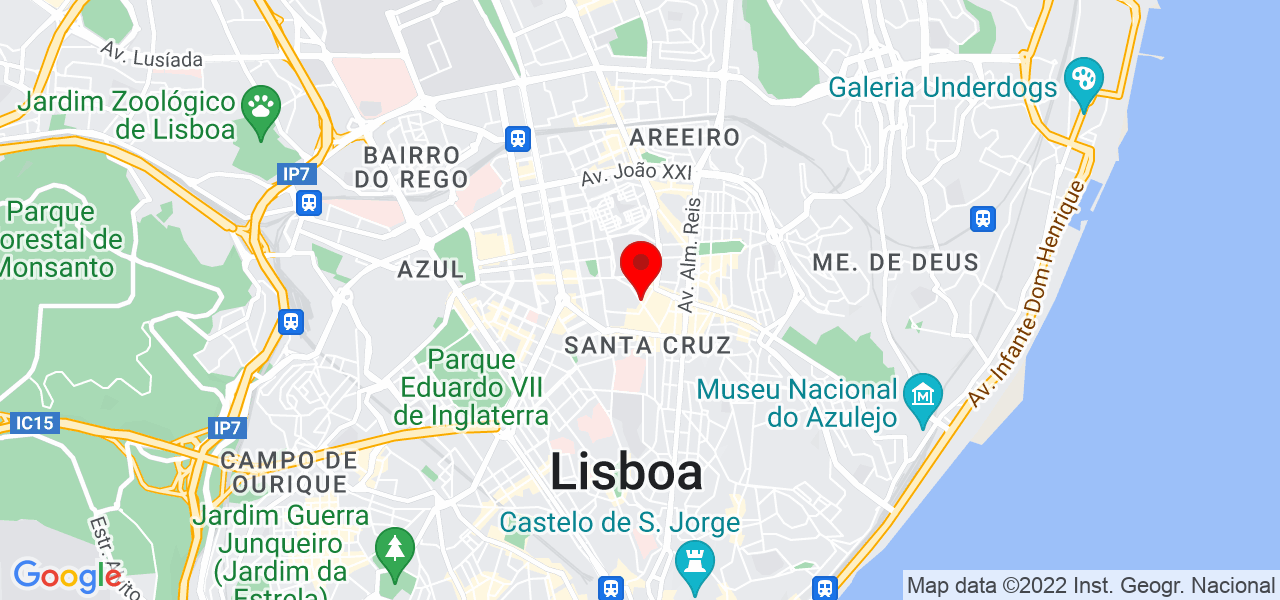 Jo&atilde;o Matias - Lisboa - Lisboa - Mapa