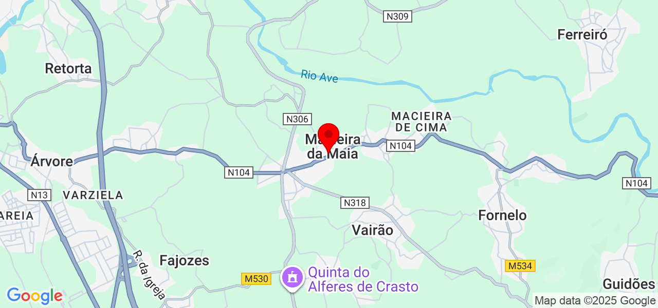 Ricardo Silva - Porto - Vila do Conde - Mapa