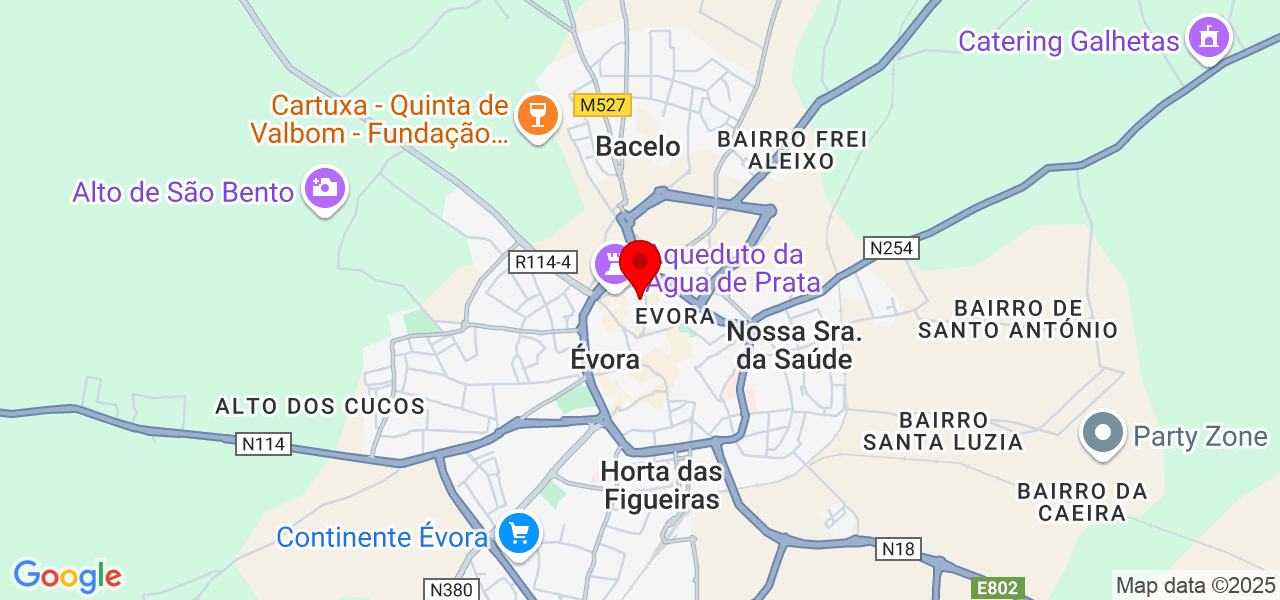 Javiera - Évora - Évora - Mapa