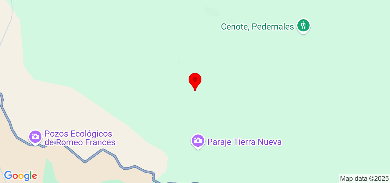 Edual cordero - Pedernales - Pedernales - Mapa