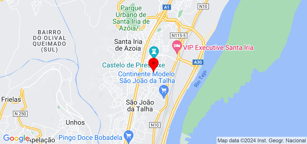 Carolina Fonseca - Lisboa - Loures - Mapa