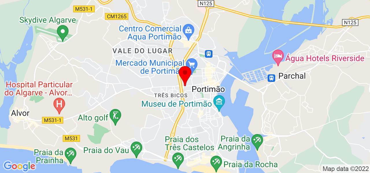 Ruben Gonçalves - Faro - Portimão - Mapa