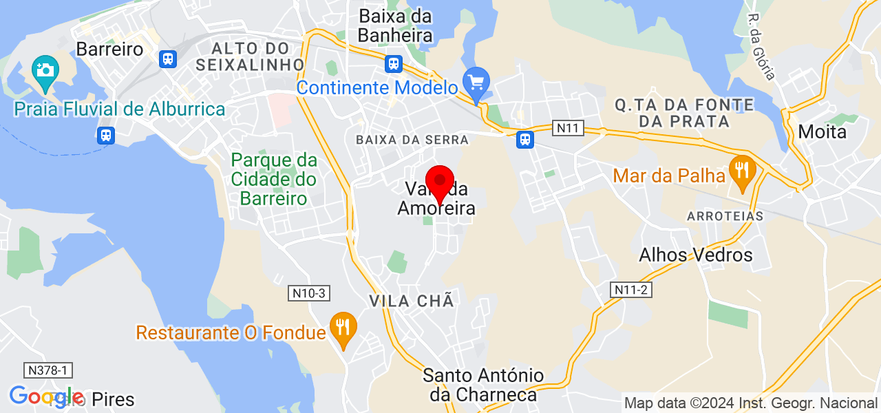 Isabel FILIPE - Setúbal - Moita - Map