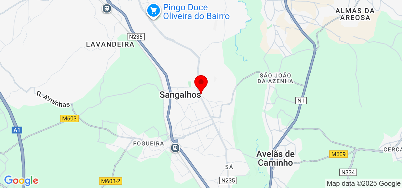 Priscila Santos - Aveiro - Anadia - Map