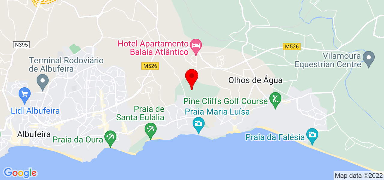 Carlos Coelho - Faro - Albufeira - Mapa