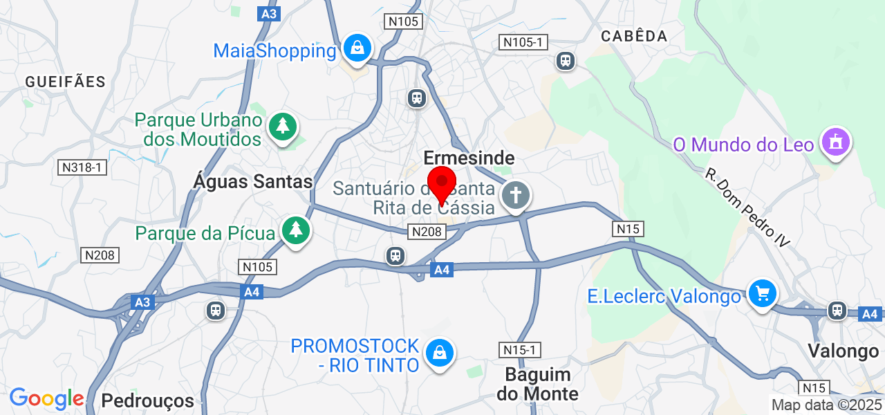 B&aacute;rbara Salgado - Porto - Valongo - Carte