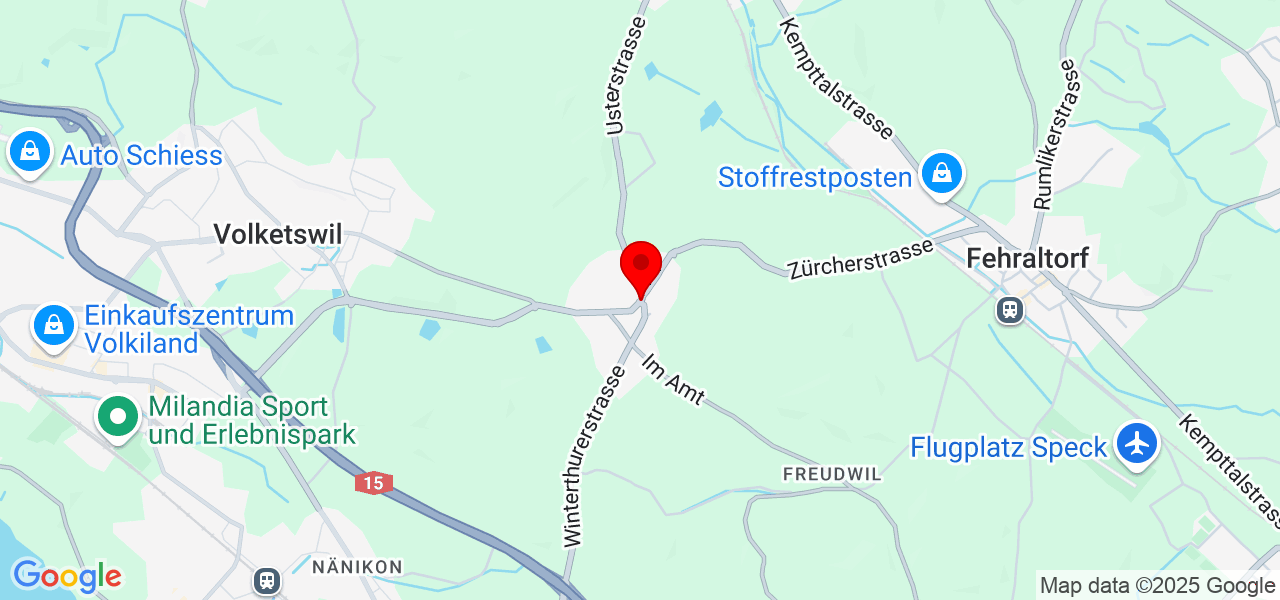 Aguila Coaching &amp; Cosulting - Zürich - Volketswil - Karte