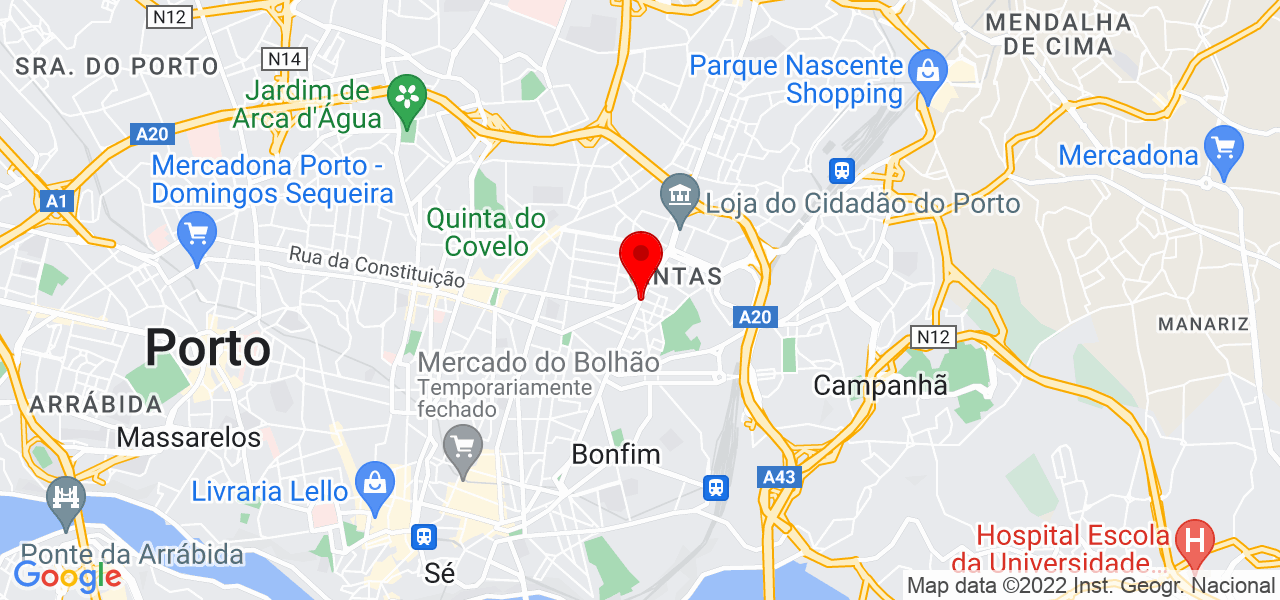 SYD LDA - Porto - Porto - Mapa