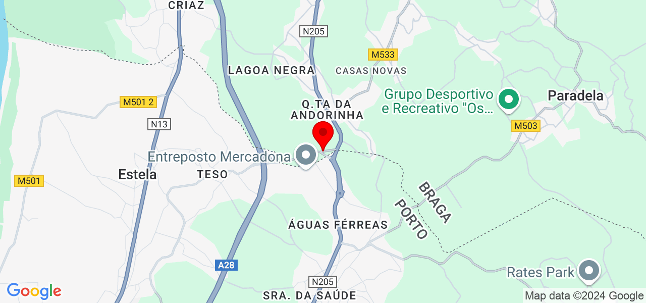 Tomas Servi&ccedil;os - Braga - Barcelos - Carte