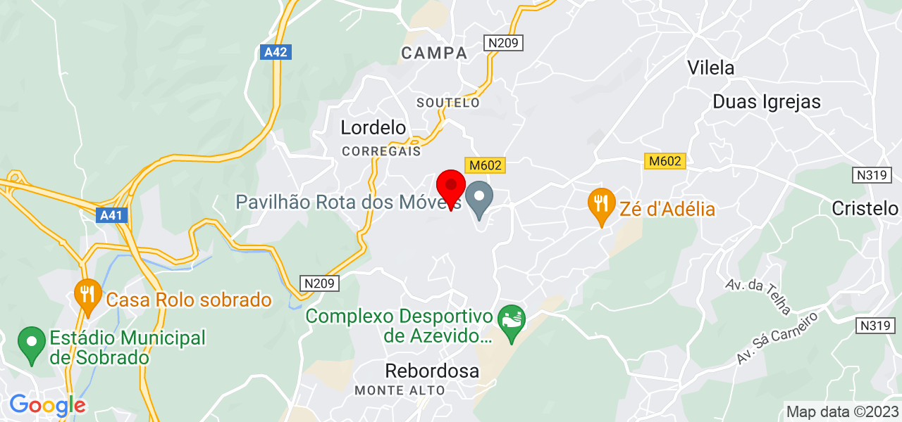 Carlos - Porto - Paredes - Mapa