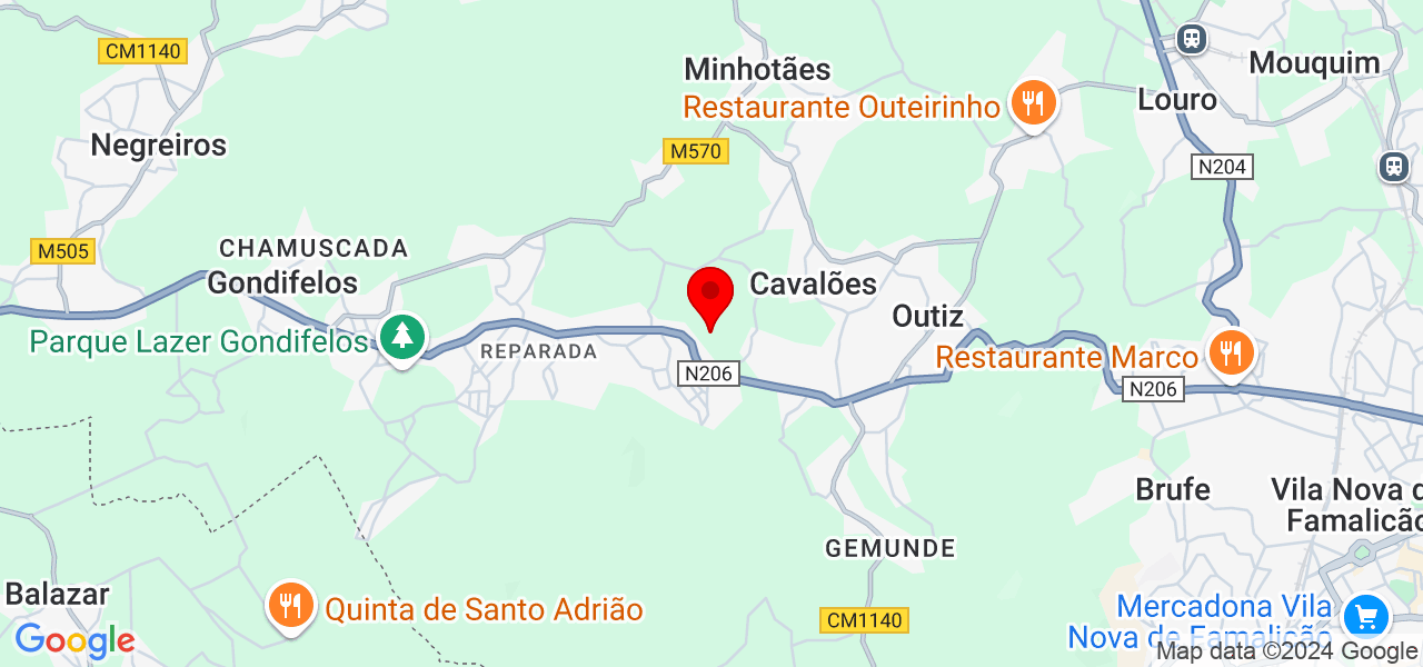 Cassia - Braga - Vila Nova de Famalicão - Carte