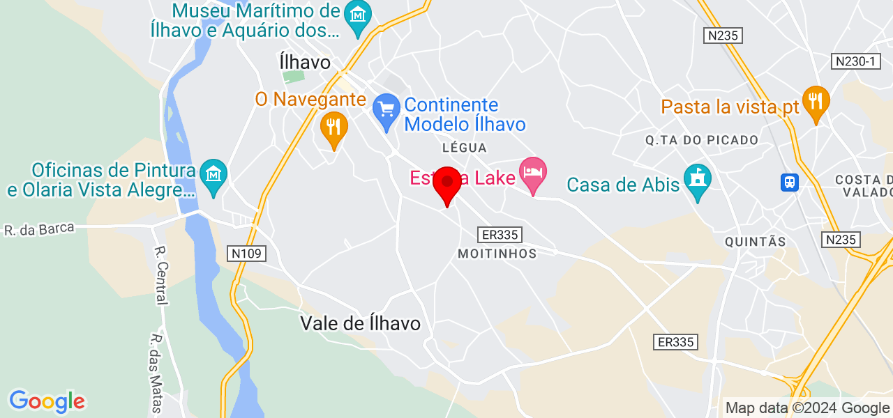 Irina - Aveiro - Ílhavo - Map