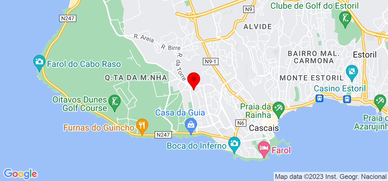 Petru Hrisca - Lisboa - Cascais - Mapa