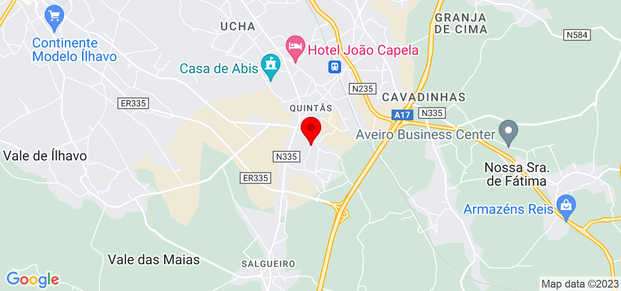 B&aacute;rbara Santos - Aveiro - Aveiro - Mapa