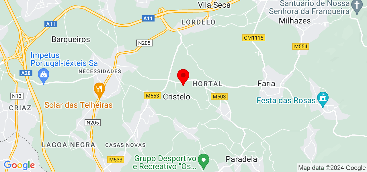 Jonathan - Braga - Barcelos - Mapa