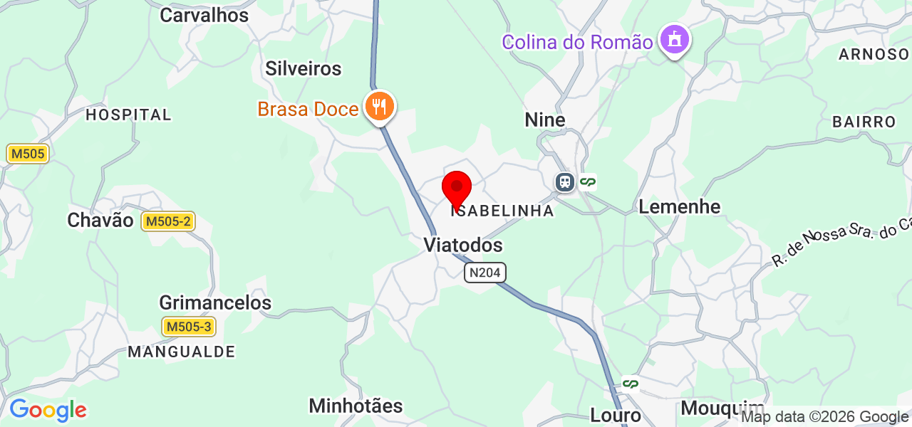 Mestre de Obras - Braga - Barcelos - Mapa