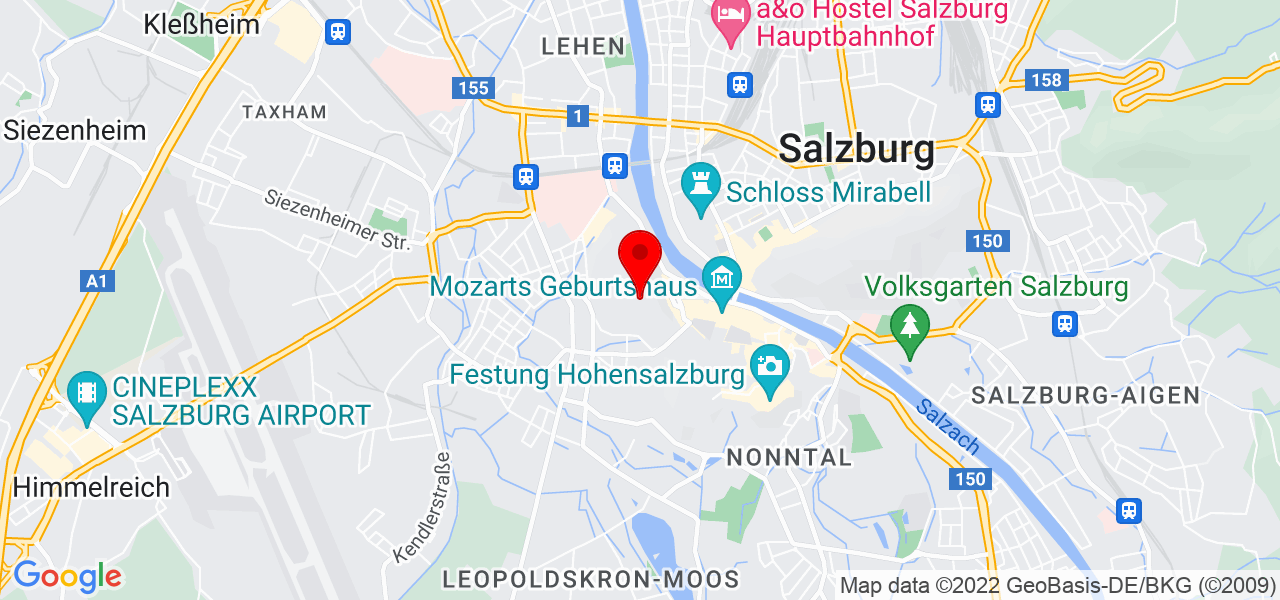 Walter von Berg - Salzburg - Salzburg - Karte