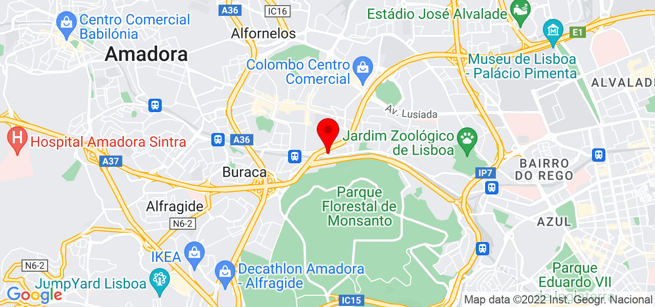 Manuel Pedro Antunes - Fot&oacute;grafo - Lisboa - Lisboa - Mapa