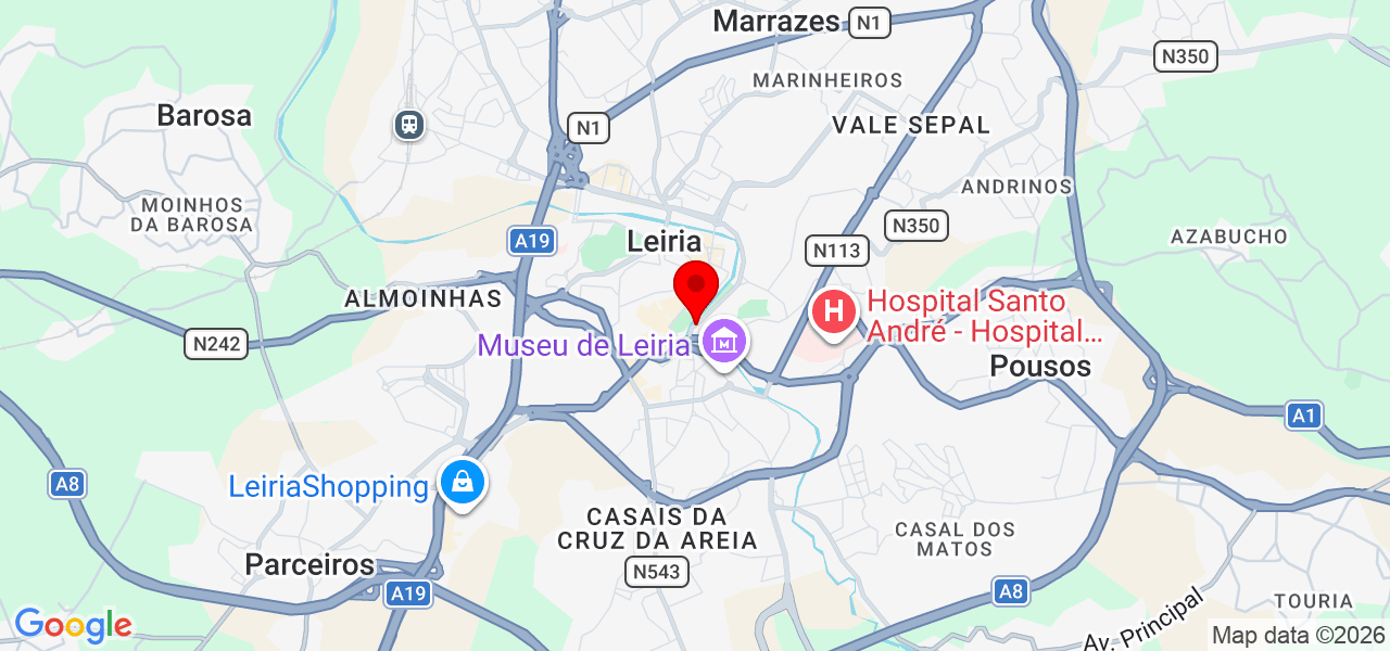 Joana Costa Santos - Leiria - Leiria - Mapa