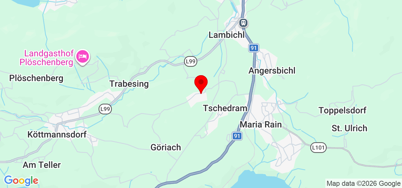 OBK Omnibuskraftverkehr KG - Kärnten - Klagenfurt-Land - Karte