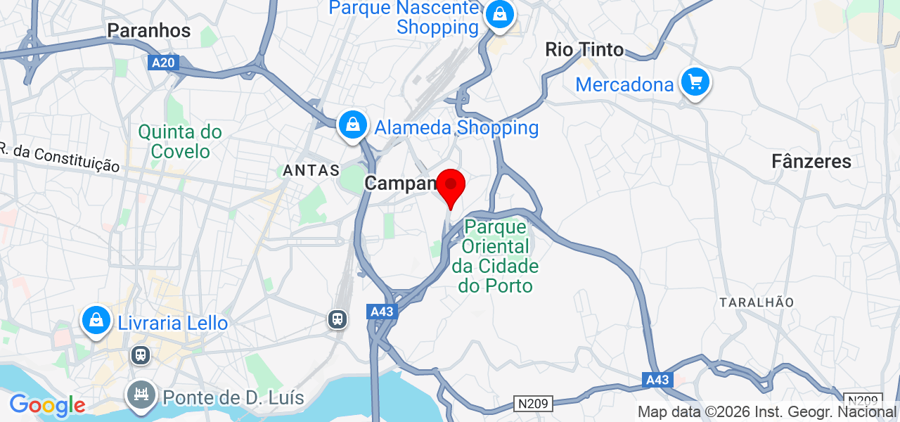 NJ SOLUÇÕES RESIDENCIAIS - Porto - Porto - Map