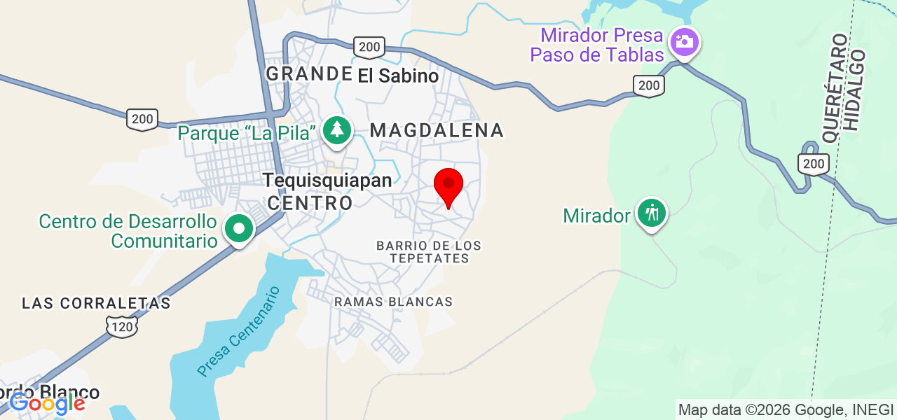 ElectroPlomerExpress - Querétaro - Tequisquiapan - Mapa