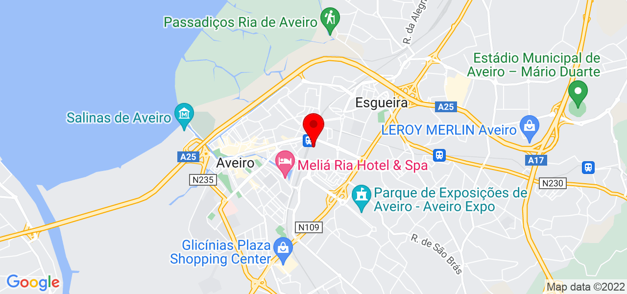 Sihan Felix - Aveiro - Aveiro - Mapa
