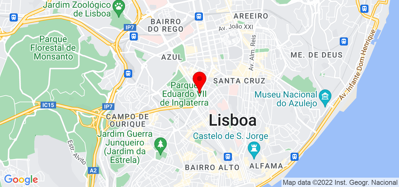 Marqu&ecirc;s Valley - Lisboa - Lisboa - Map