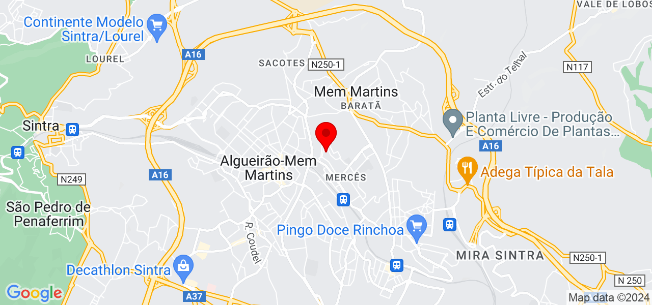 Nikolay - Lisboa - Sintra - Mapa