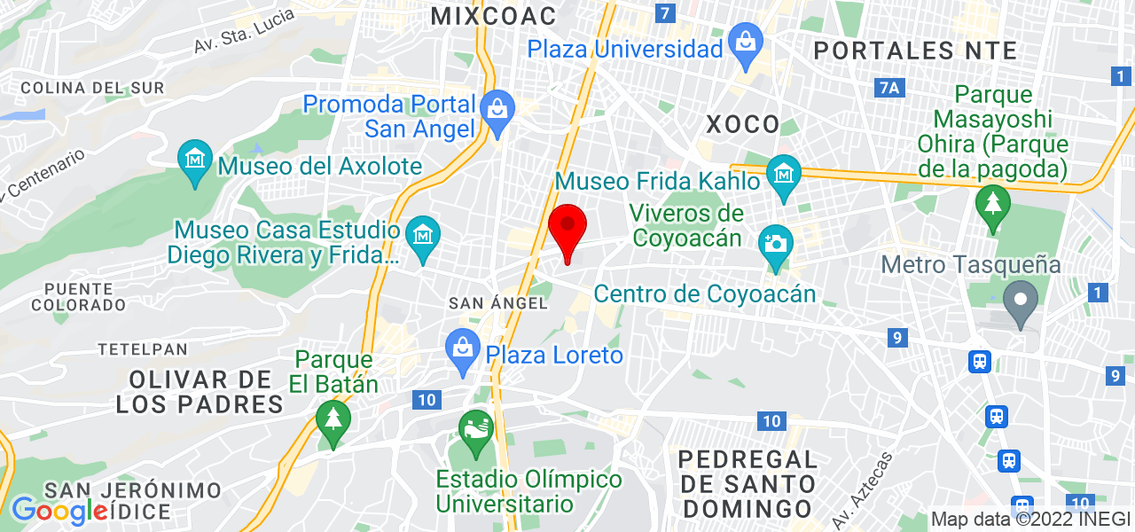 TRANSCRIPCIONES CATARANGO1981 - Ciudad de Mexico - Álvaro Obregón - Mapa