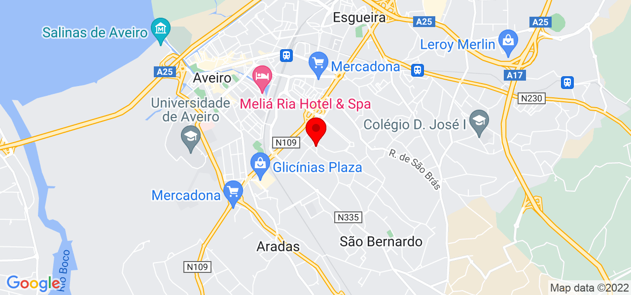 Sal Studio - Aveiro - Aveiro - Mapa