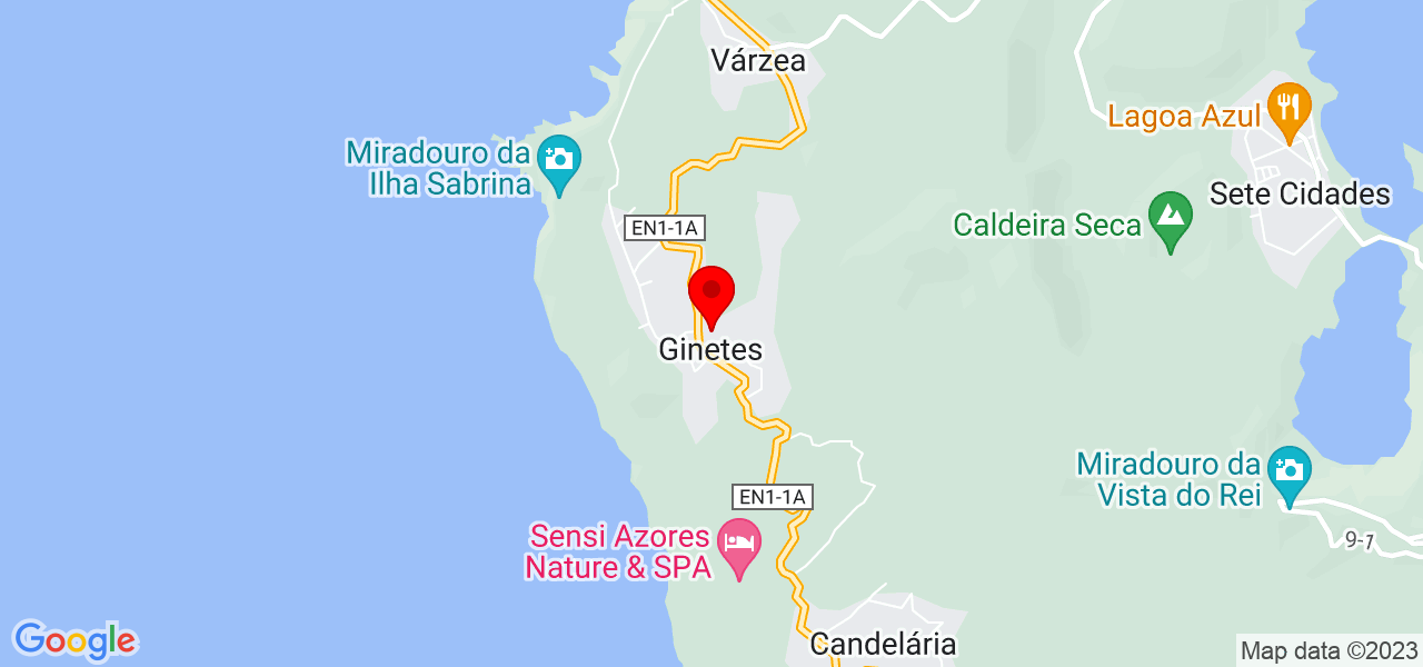 Pedro - Açores - Ponta Delgada - Mapa