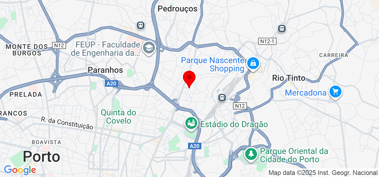 Pedro Pacheco - Porto - Porto - Karte