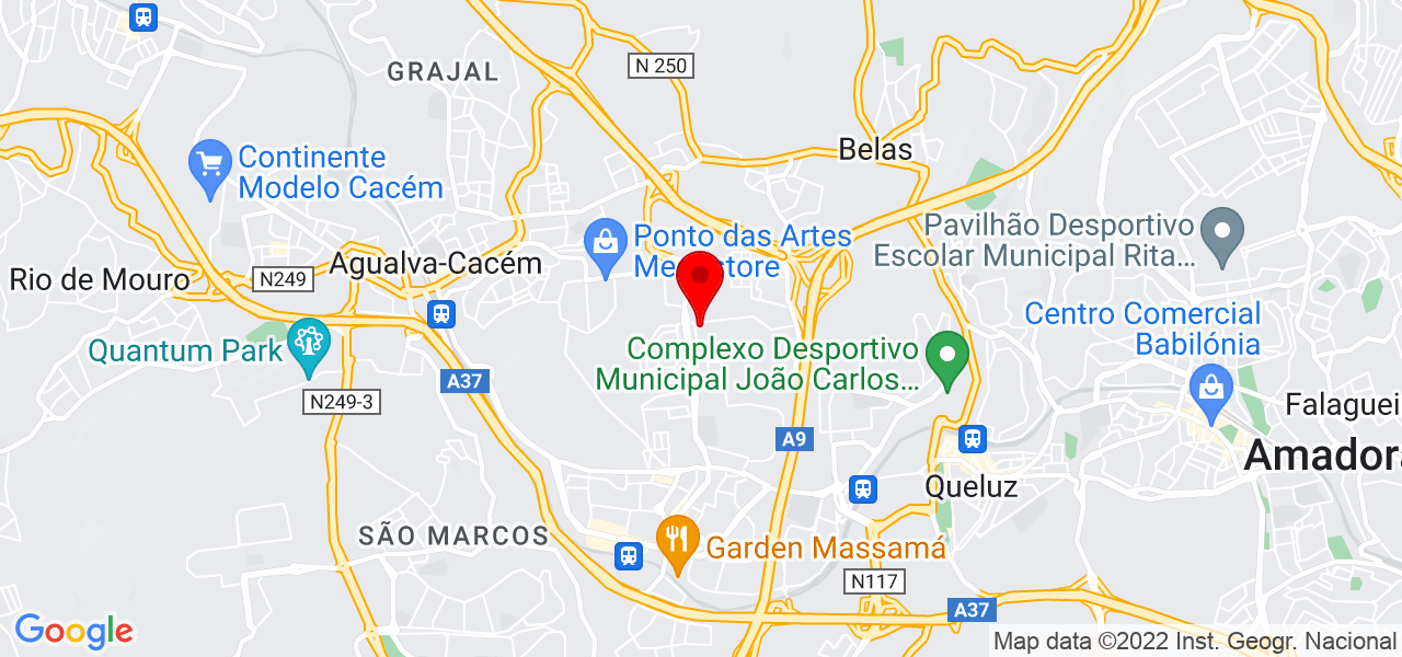 Ricardo Almeida - Lisboa - Sintra - Mapa