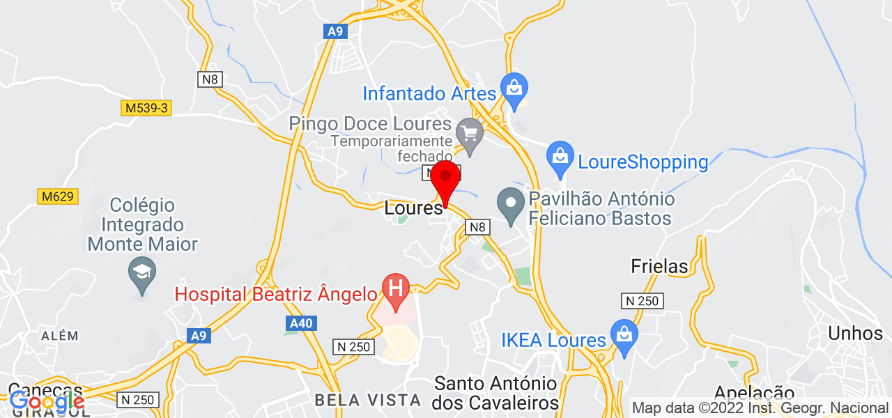 MediaTronik - Lisboa - Loures - Mapa